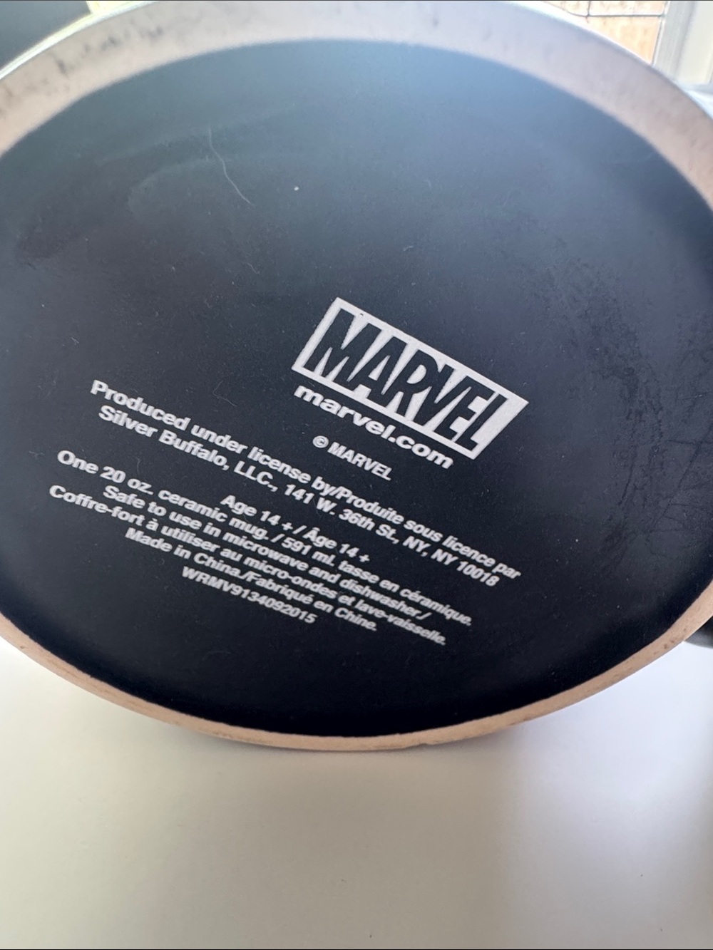Marvel Black Mug with Multicolor Classic Superheroes - Picture 3 of 5